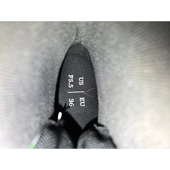 Tropical Flamingo Vegan-Friendly Leather Woman Premium Statement Boots Size 5.5 - Picture 4 of 8